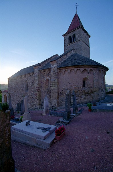 Eglises de Jalogny et Vaux